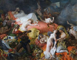 Death of Sardanapalus by Eugène Delacroix