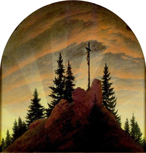 Altarpiece Tetschen by Caspar David Friedrich