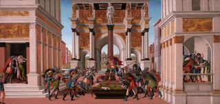 The Story of Lucretia by Sandro Botticelli