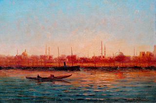 Landscape in Istanbul by Symeon Savvidis