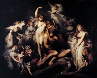 Titania and Bottom by Henry Fuseli
