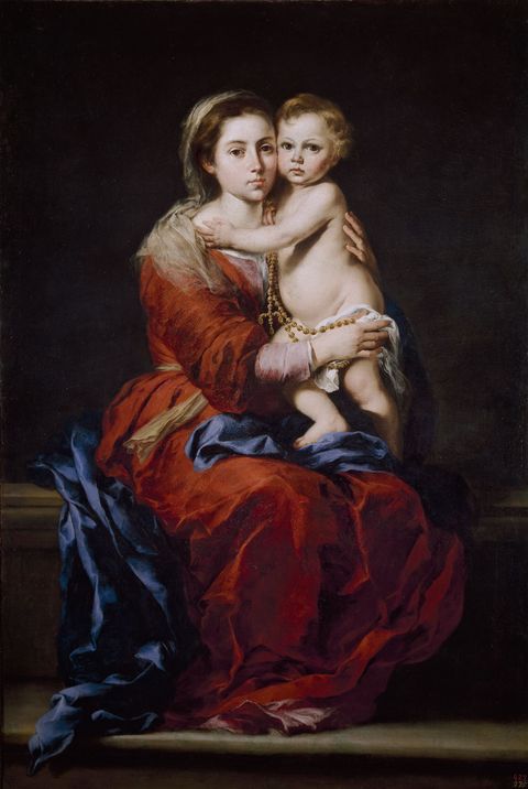 Virgin and Child with a Rosary by Q192062