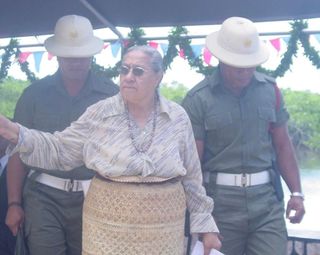 Queen Halaevalu Mataʻaho, Queen Mother of Tonga