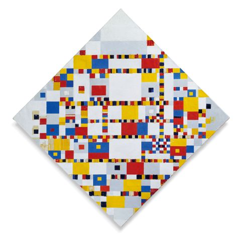Victory Boogie-Woogie by Piet Mondrian