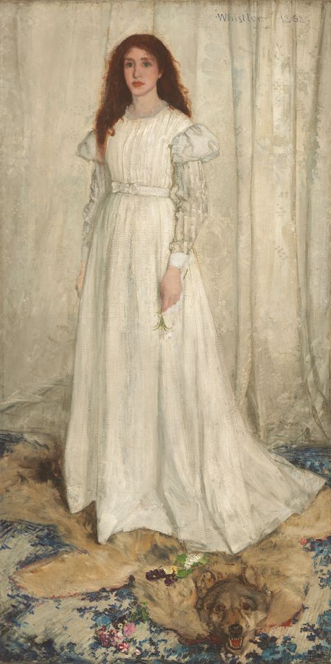 Symphony in White, No. 1: The White Girl by James McNeill Whistler