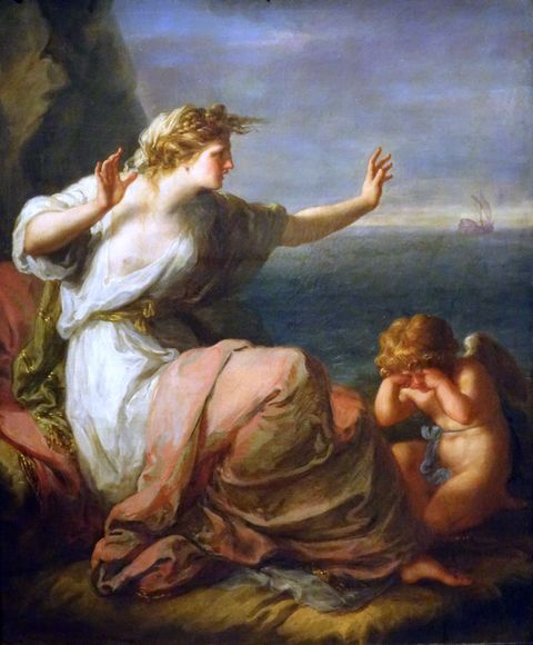 Ariadne Abandoned by Theseus by Angelica Kauffmann