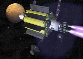 Variable Specific Impulse Magnetoplasma Rocket