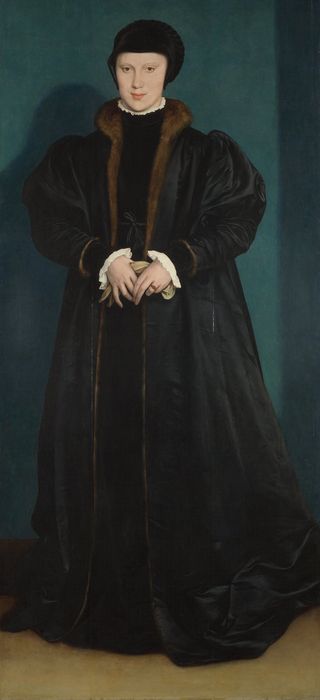Christina of Denmark, Duchess of Milan by Hans Holbein the Younger
