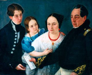 Family of General Don Felipe Codallos by Agustín Arrieta