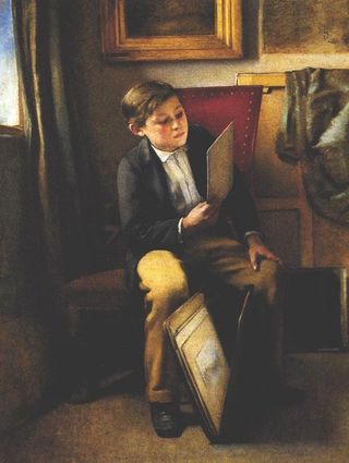 The Student by Ioannis Zacharias