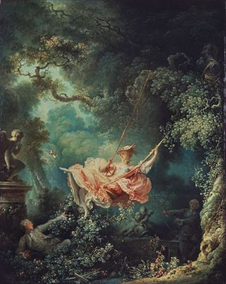 The Swing by Jean-Honoré Fragonard