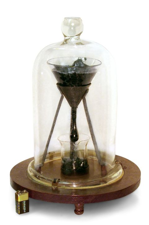 Pitch drop experiment