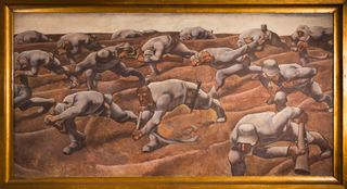 For the Nameless 1914 by Albin Egger-Lienz