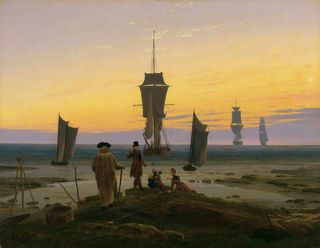 Life stages by Caspar David Friedrich