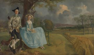 Mr and Mrs Andrews by Thomas Gainsborough