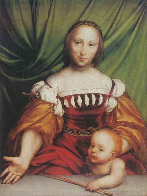 Venus and Cupid by Hans Holbein the Younger