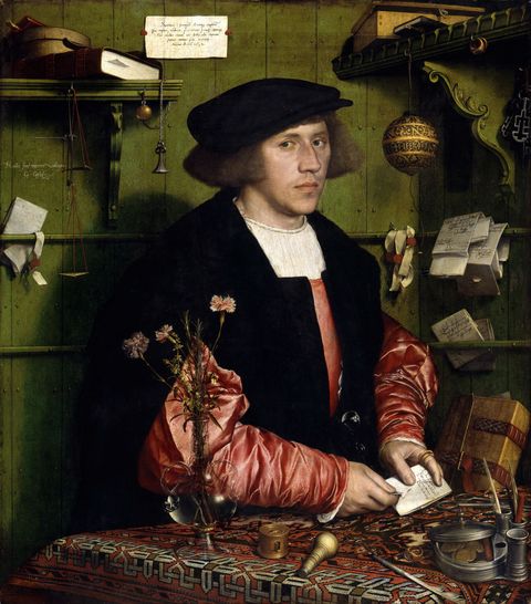 The Merchant Georg Gisze by Hans Holbein the Younger