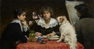 Friends' portrait by Louise Catherine Breslau