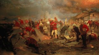 The Defence of Rorke's Drift by Elizabeth Thompson