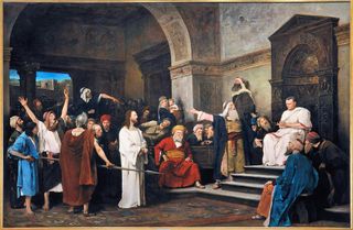 Christ before Pilate by Mihály Munkácsy