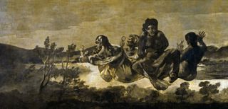 Atropos by Francisco Goya