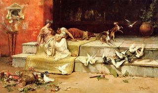 Las Damas Romanas by Juan Luna