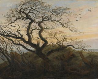 Tree of crows by Caspar David Friedrich