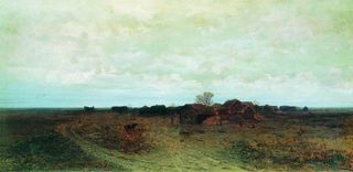 Kuindzhi Forgotten village by Arkhip Kuindzhi