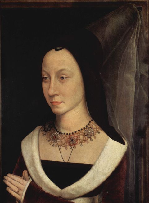Portrait of Maria Portinari by Hans Memling