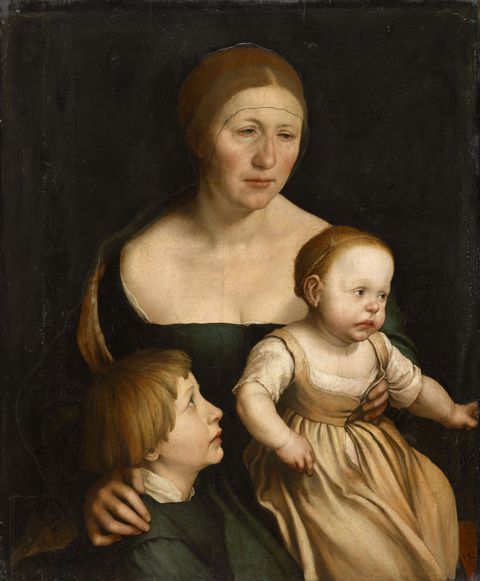 Portrait of the Artist's Family by Hans Holbein the Younger