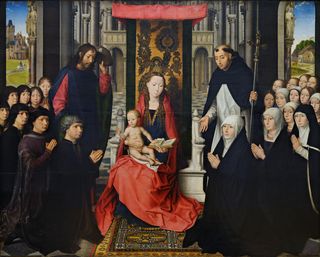 Madonna of Jacob Floreins by Hans Memling