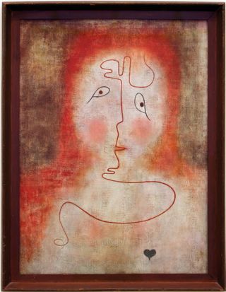 In the Magic Mirror by Paul Klee