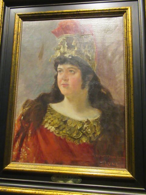 Minerva by Juan Luna