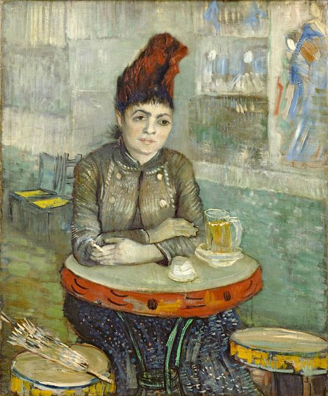 Agostina Segatori Sitting in the Café du Tambourin by Vincent van Gogh