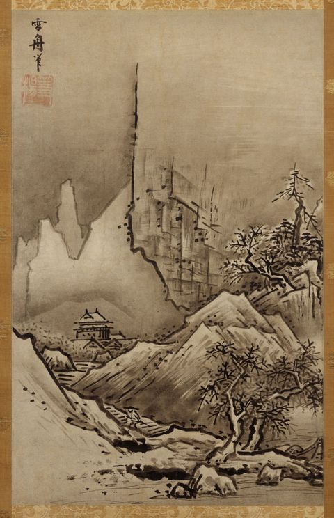 Autumn and Winter Landscapes by Sesshū Tōyō