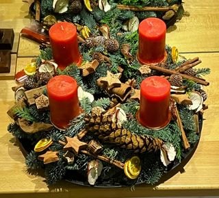 Advent wreath