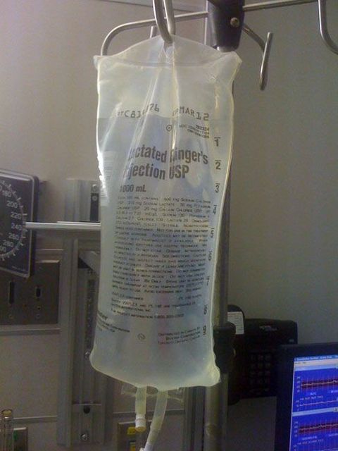 Ringer's lactate solution