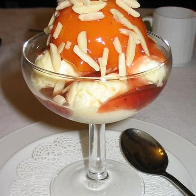 Peach Melba