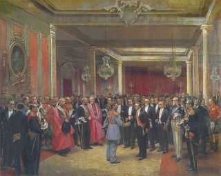 Saludo al presidente by Daniel Hernández Morillo