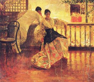 Tampuhan by Juan Luna