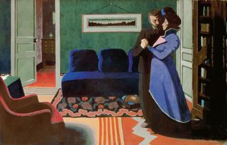 La Visite by Félix Vallotton