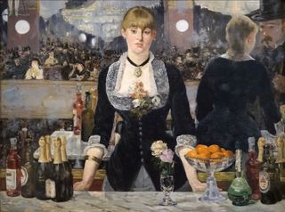 A Bar at the Folies-Bergère by Édouard Manet