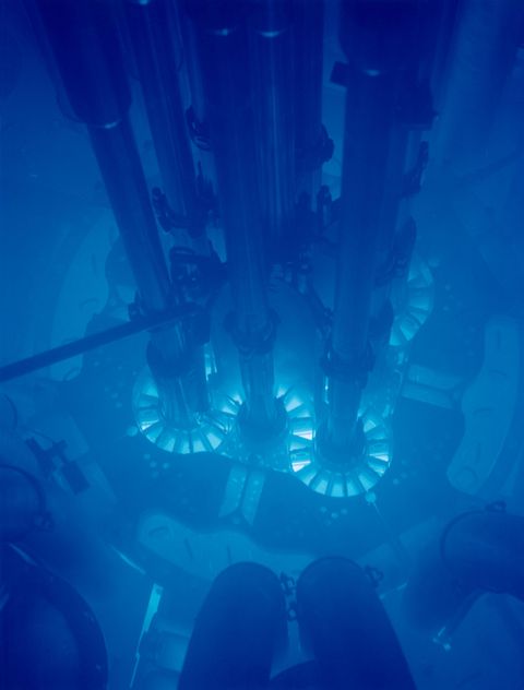 Cherenkov radiation