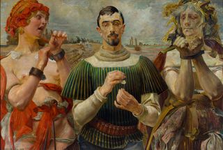 Polish Hamlet. Portrait of Aleksander Wielopolski by Jacek Malczewski