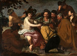 The Triumph of Bacchus by Diego Velázquez