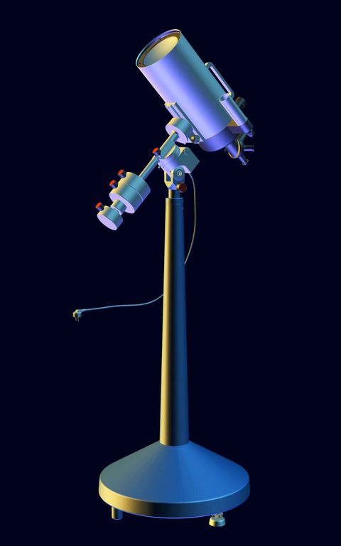 Maksutov telescope