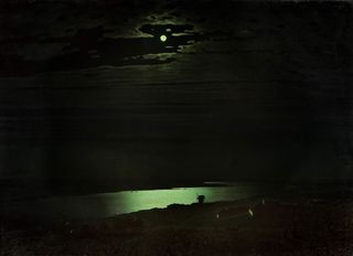 Moonlit Night on the Dnieper by Arkhip Kuindzhi