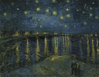 Starry Night Over the Rhone by Vincent van Gogh