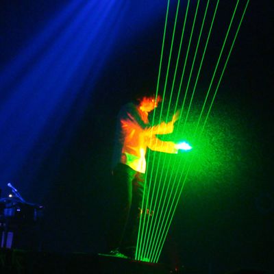 Laser harp