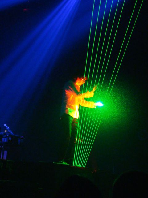 Laser harp